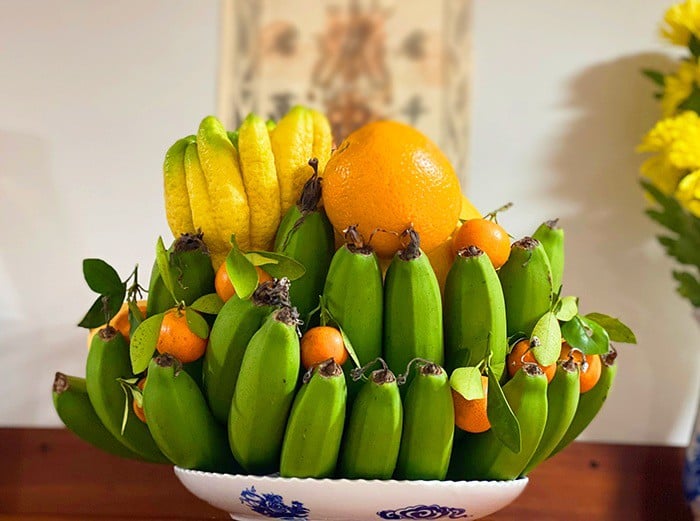 Chuối thường được dùng để cúng kiếng