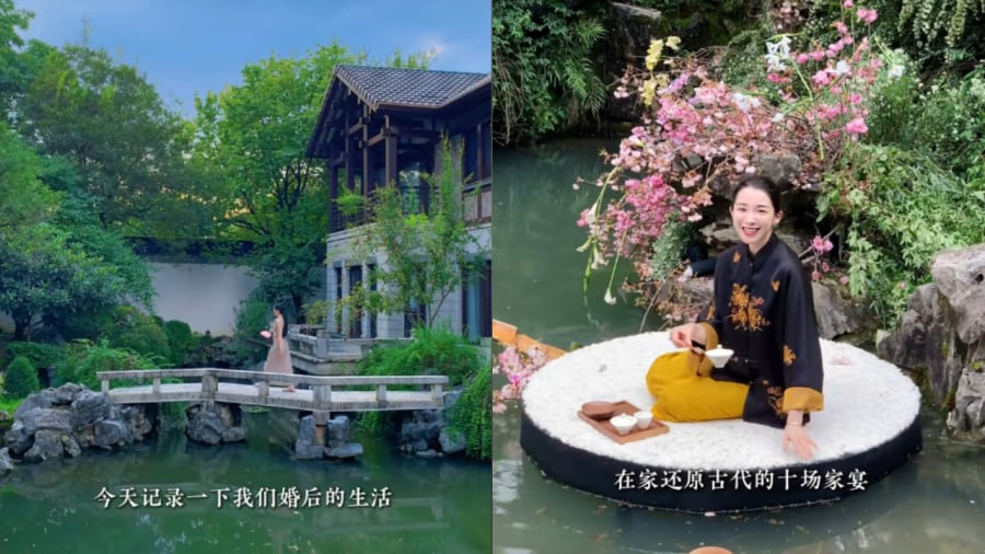 Một góc của tứ hợp viện nơi vợ chồng Đào Hỷ Nhi đang ở với con trai.