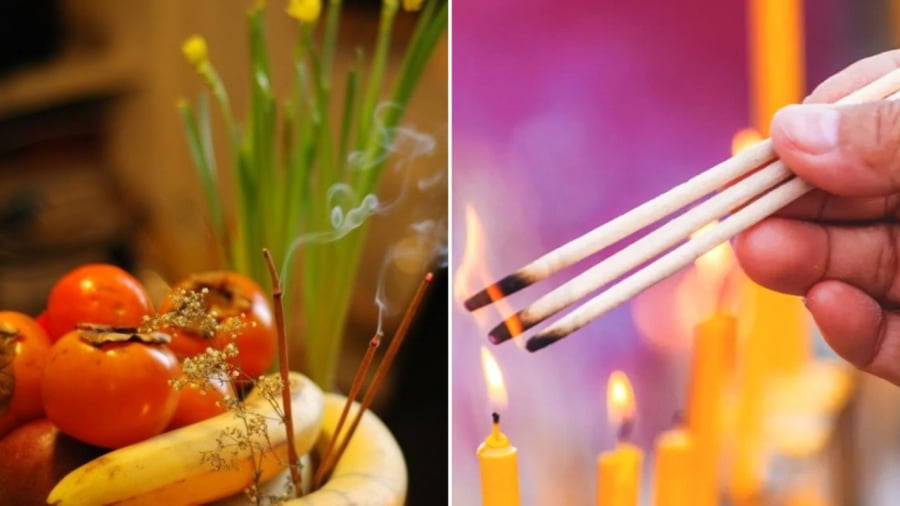 Gia chủ có thể chọn các khung giờ đẹp trong ngày để thắp hương Rằm tháng 6 nhuận.
