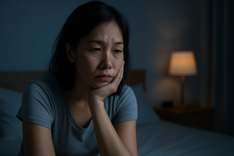 Buổi tối là thời điểm những dấu hiệu lão hóa sớm bắt đầu lộ rõ trên khuôn mặt và cơ thể.