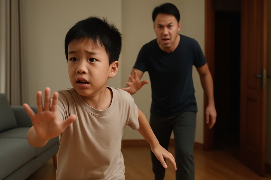 “Bỏ chạy” không phải là sai, mà là dấu hiệu đứa trẻ đang cố gắng tự bảo vệ bản thân.