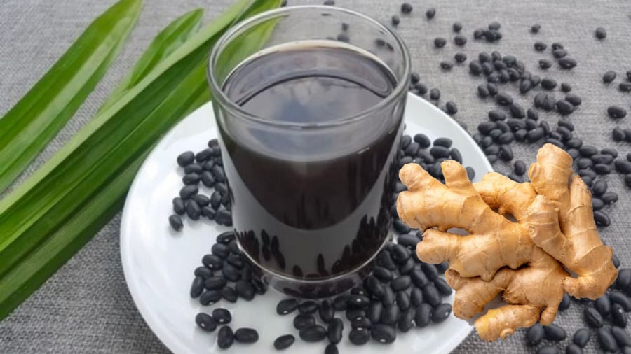 Nước đỗ đen rang gừng mang lại nhiều lợi ích cho sức khỏe.