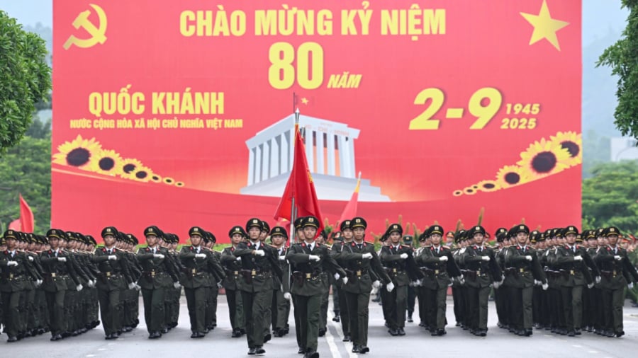Sơ duyệt, tổng duyệt Lễ diễu binh, diễu hành kỷ niệm 80 năm Quốc khánh 2/9/2025 diễn ra tại Quảng trường Ba Đình và các tuyến phố trung tâm theo lộ trình diễu hành.