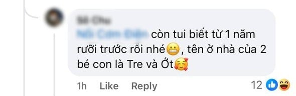 Tên ở nhà của 2 bé được tiết lộ.  
