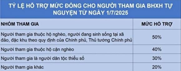 Theo BHXH Việt Nam, mức lương hưu của người tham gia sẽ phụ thuộc vào tổng thời gian đóng, mức thu nhập lựa chọn để đóng và thời điểm nghỉ hưu.    