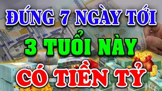 Tổ Độ Sẽ Giàu: 3 con giáp 'vàng đeo đầu tay, bạc trưng khắp nhà', số 1 phúc dài