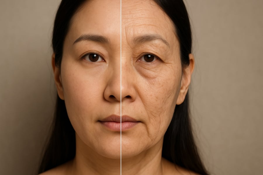 Chế độ ăn giàu thịt chế biến sẵn có thể khiến làn da xuống cấp nhanh chóng dù bạn chăm sóc rất kỹ.