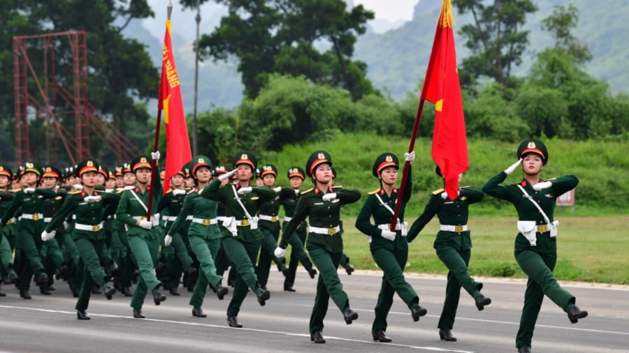 Nhiệm vụ tập luyện, tham gia buổi lễ diễu binh, diễu hành cấp quốc gia với quy mô đặc biệt để kỷ niệm 80 năm Quốc khánh được gọi là A80.