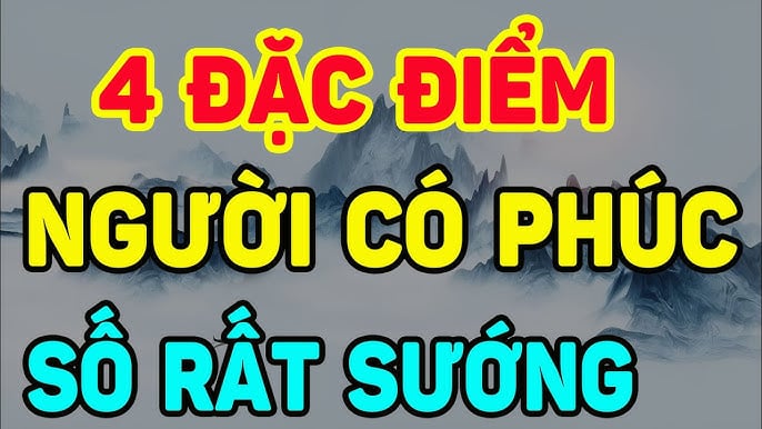Đặc điểm người phụ nữ phúc khí lớn