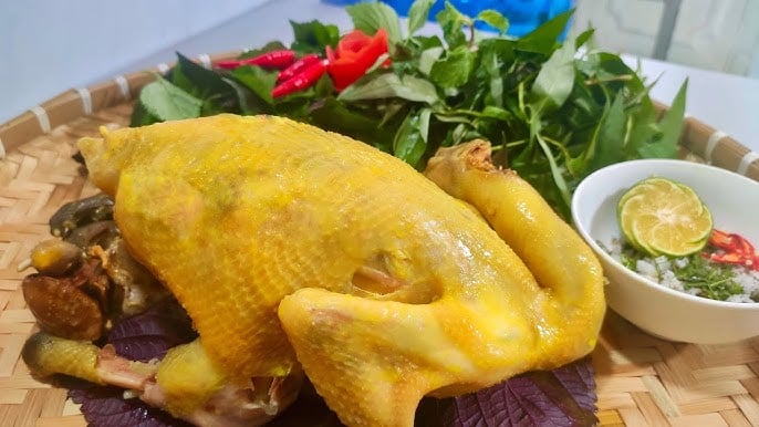 Cách luộc gà không cần nước