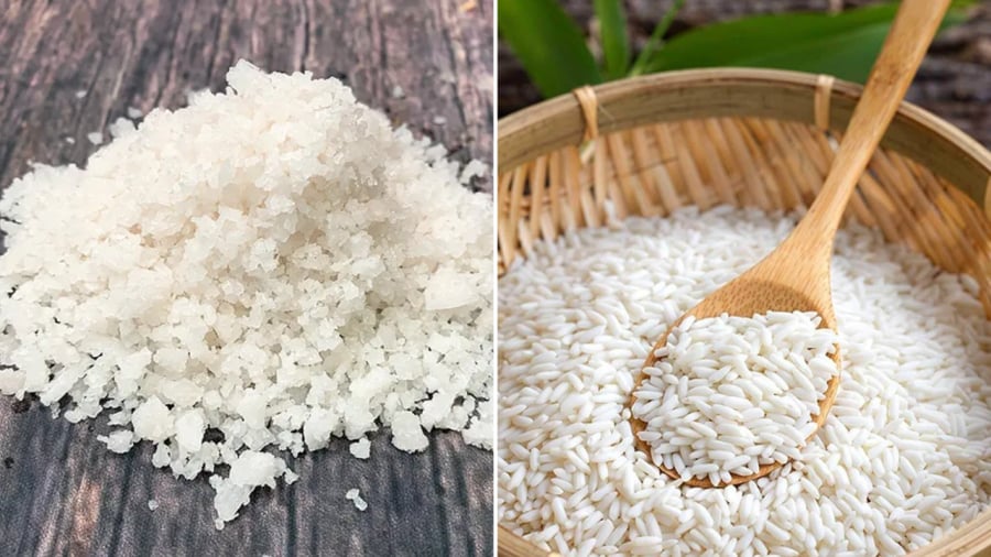 Trong tháng 7 âm lịch, người xưa khuyên rằng khi ra đường có thể cầm theo muối trắng hoặc gạo nếp để xua đuổi xui xẻo, thu hút may mắn.
