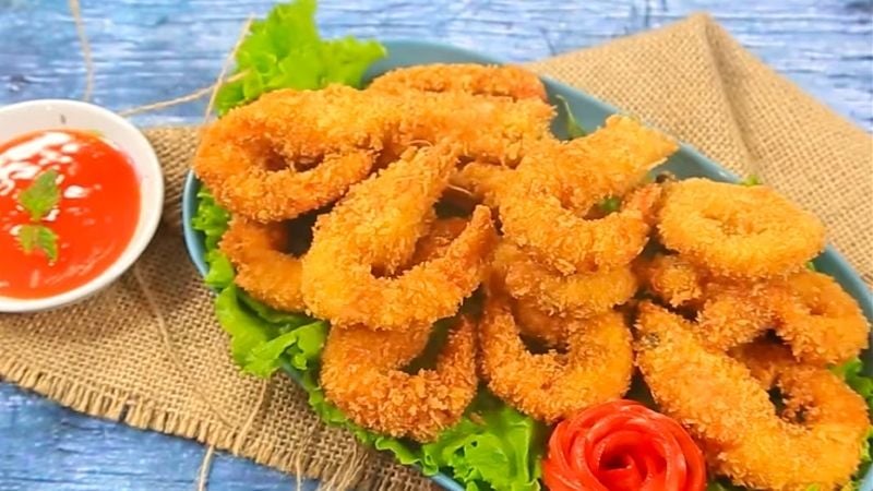 Cách làm tôm chiên xù ngon tại nhà