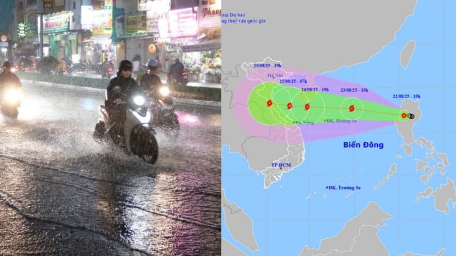 Dự báo hôm nay thời tiết nhiều nơi mưa to, bão mạnh trên biển Đông
