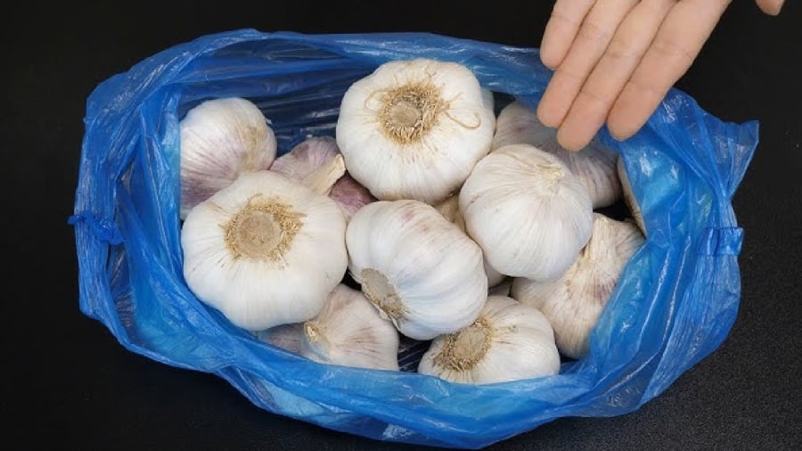 Có nhiều cách bảo quản tỏi không cần tủ lạnh mà vẫn giữ cho tỏi khô ráo, không mọc mầm trong thời gian dài.