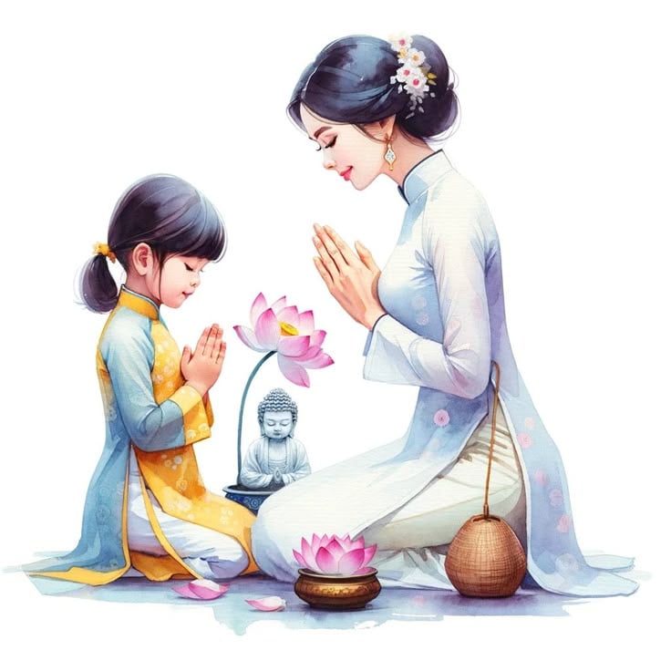 Tháng 7 âm lịch là tháng Vu lan gợi nhớ công ơn của cha mẹ