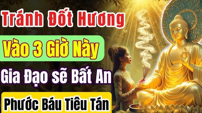 2 khung giờ đại kỵ không nên thắp hương vào tháng