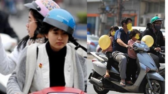 Theo khoản 2, điểm h và i, Điều 7 của Nghị định 168/2024/NĐ-CP, người điều khiển xe máy hoặc chở người vi phạm quy định về mũ bảo hiểm sẽ bị xử phạt.
