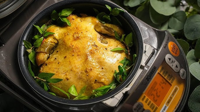 Luộc gà không cần nước