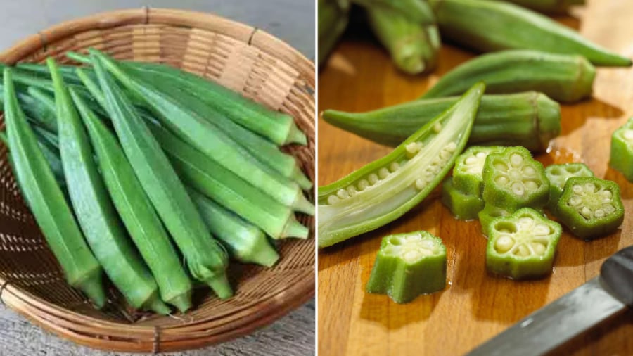 Đậu bắp là nguyên liệu tự nhiên có thể giúp giảm rụng tóc, kích thích mọc tóc.
