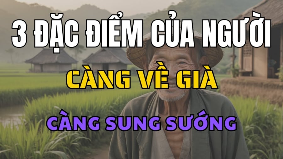 Người càng già càng giàu có