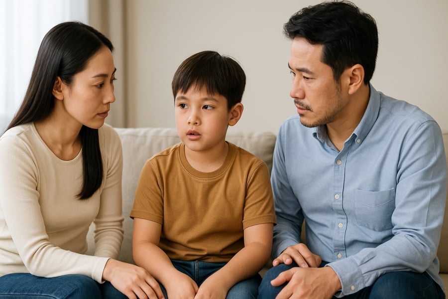 Lắng nghe con là cách cha mẹ hiểu rõ hơn về thế giới nội tâm của trẻ.