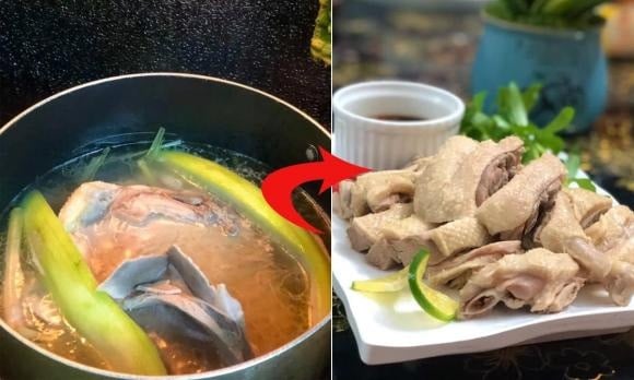 Mướp tạo độ thanh cho nước luộc, giúp thịt vịt vừa chín mềm vừa giữ được độ ngọt tự nhiên.
