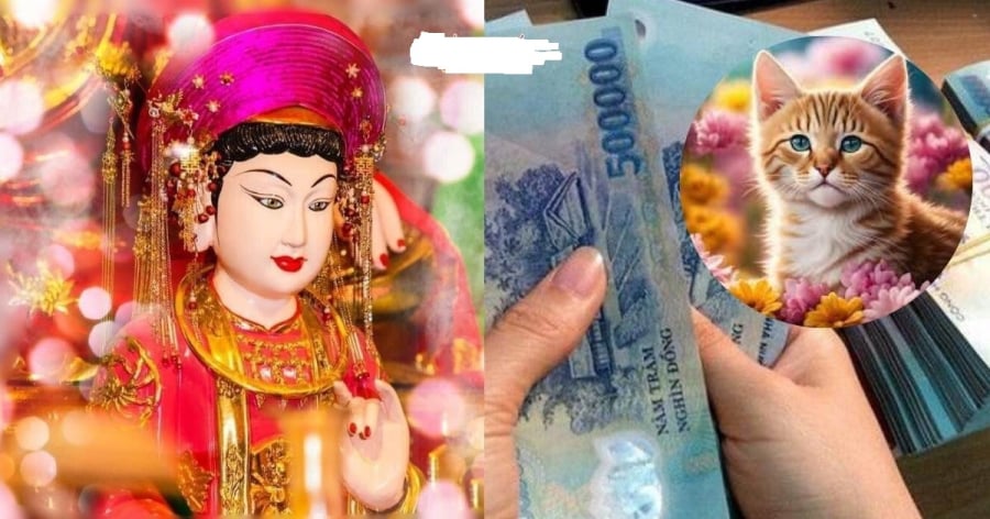 Bà Chúa Kho mở ví: 3 tuổi Tiền Tài bùng nổ, sau 10/9 lộc lá càng nhiều