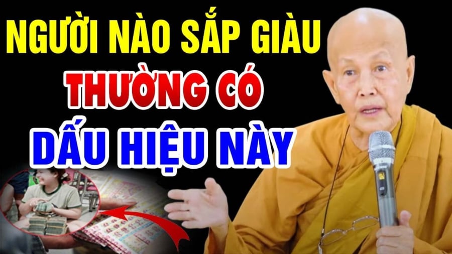 Người may mắn giàu có