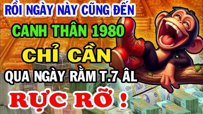 Tuổi Thân vốn nhanh nhẹn, tháo vát, lại có duyên với tài lộc. Những ngày đầu tháng 9 có thể còn vướng chút khó khăn, nhưng từ Rằm trở đi vận trình đổi khác, và đặc biệt càng về cuối tháng càng đỏ rực.