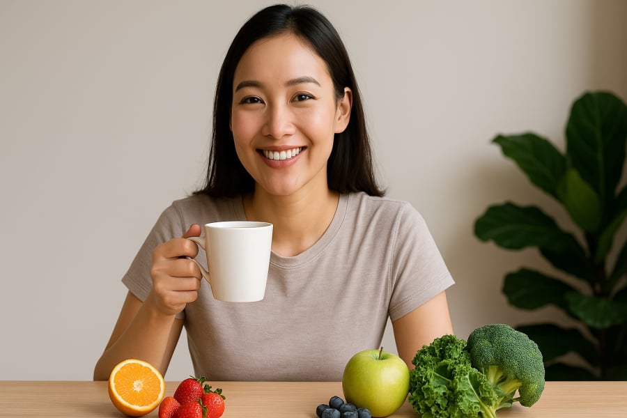 Cà phê kết hợp lối sống lành mạnh có thể góp phần kéo dài tuổi thọ.