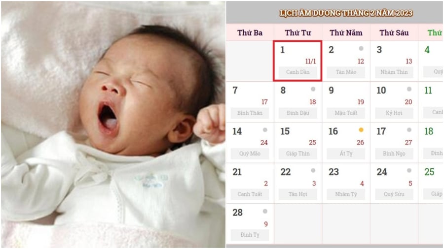 Những ngày sinh may mắn