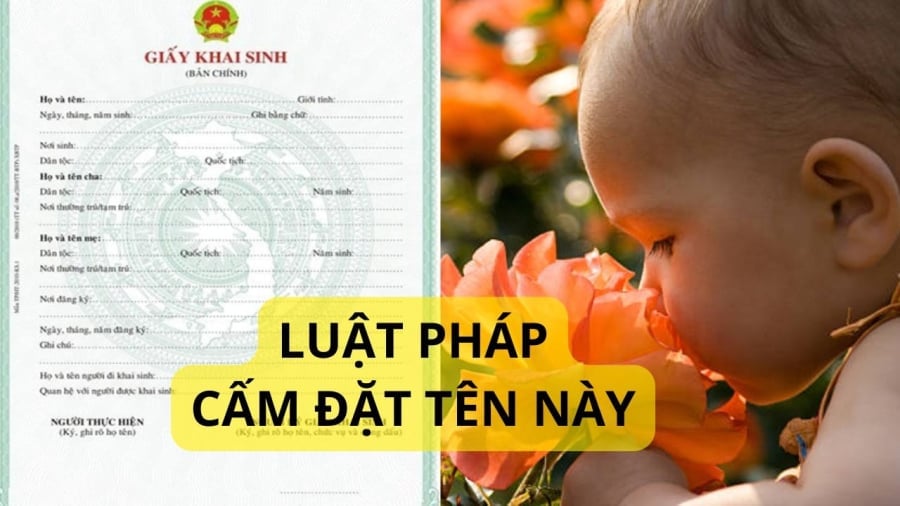 Những cái tên cấm đặt ở Việt Nam cha mẹ nên biết