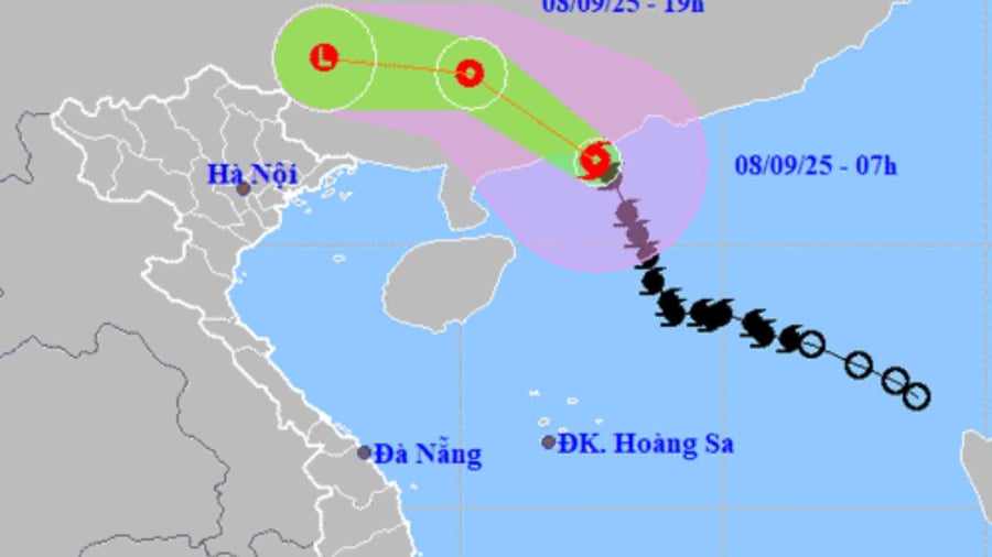 Bão số 7 vào Trung Quốc nhưng nước ta chịu ảnh hưởng cần chú ý