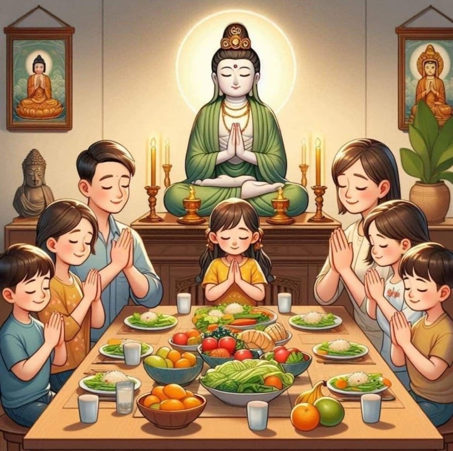 Gia đình hòa thuận con cháu hiếu thảo là một cuộc sống tuyệt vời
