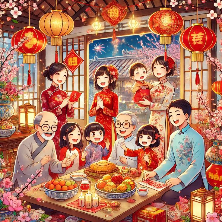 Ngày rằm tháng 8 gắn liền với sum họp gia đình