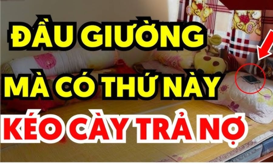 Bếp không đặt 2 hướng giường không dựa 3 nơi