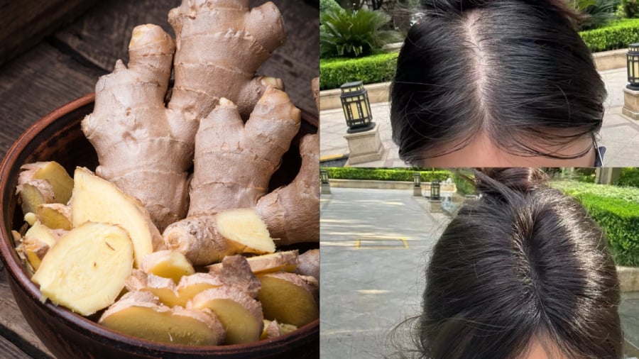Có nhiều cách sử dụng gừng để chăm sóc tóc.