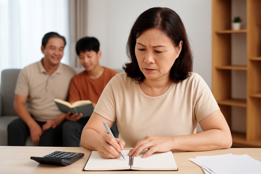 Tuổi trung niên – giai đoạn dễ áp lực tài chính nếu không quản lý khéo léo.