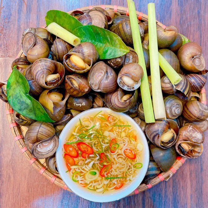 Ốc luộc – Món ăn của 
