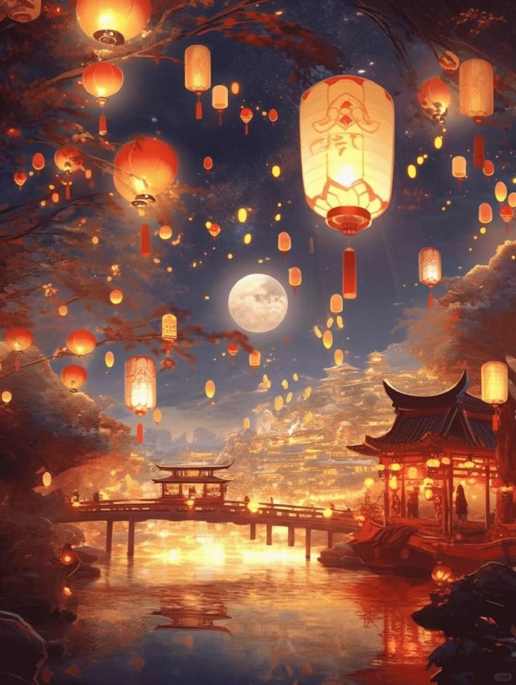 Đèn lồng mang ý nghĩa tươi mới, đón ánh sáng may mắn vào nhà