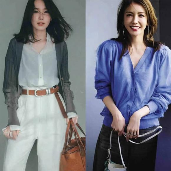 Dù đi làm, đi dạo phố hay du lịch, chỉ cần một chiếc cardigan bạn đã có thể biến hóa đa dạng phong cách.