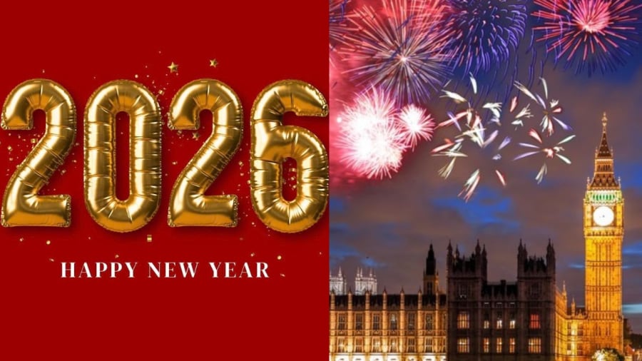 Tết Dương lịch 2026 rơi vào thứ Năm