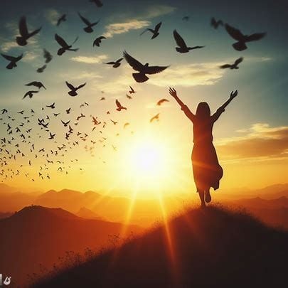 Người lạc quan là người giúp cho gia đình vui vẻ và cùng nhau vượt qua khó khăn