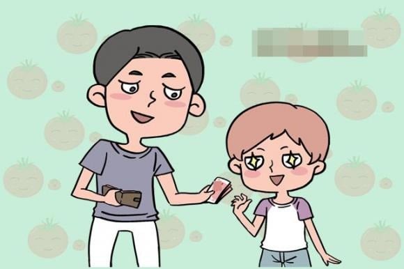 Ví dụ như bé Lingling – “người giàu nhất lớp” vì ngày nào bố cũng cho 5 xu tiền tiêu vặt.