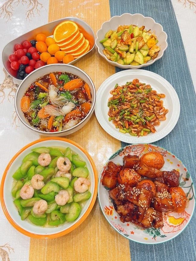 Thực đơn 4: Gợi nhớ hương vị quê nhà