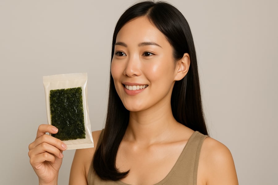 Bí quyết nhan sắc và sức khỏe của phụ nữ Nhật nằm trong thói quen ăn rong biển mỗi ngày.