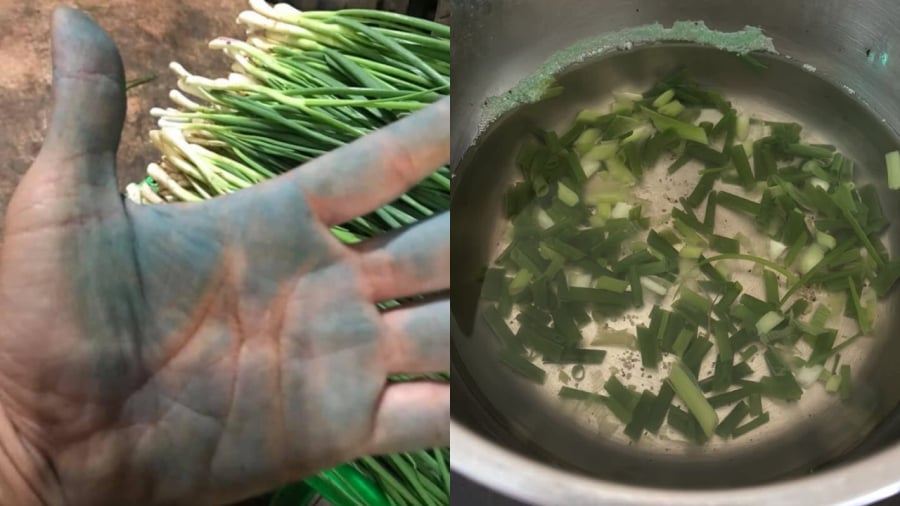 Khi hóa chất đã ngấm vào thân hành, việc rửa bằng nước cũng không thể loại bỏ các chất này.