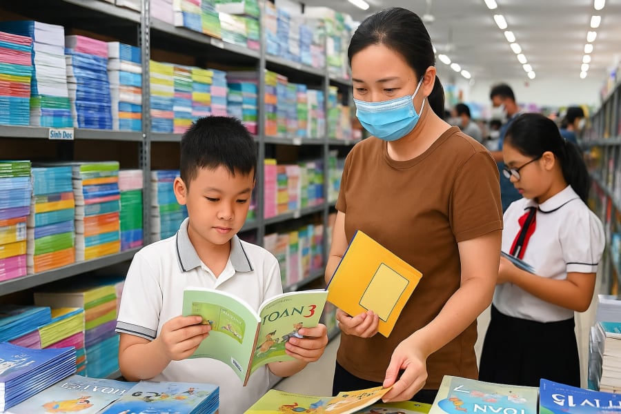 Từ năm 2030, học sinh được cấp sách giáo khoa miễn phí, giảm gánh nặng chi phí cho gia đình.