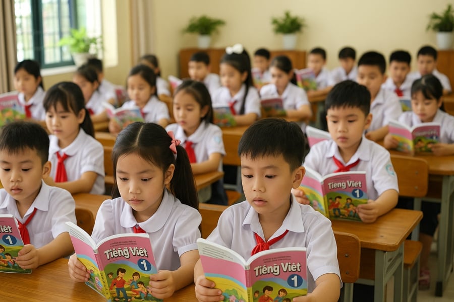 Học sinh sẽ học theo một bộ sách giáo khoa thống nhất từ năm 2026.