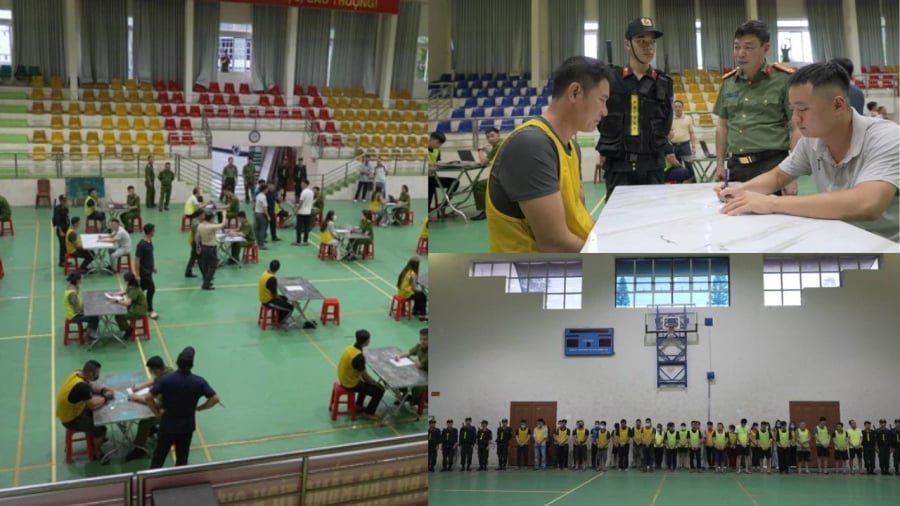 Nghi phạm bị cơ quan chức năng bắt giữ